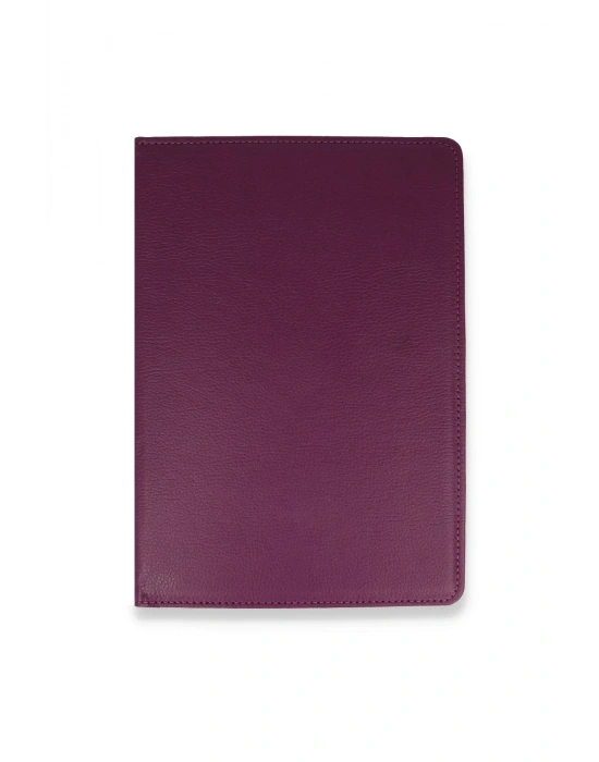 Newface Huawei MediaPad T3 10 / 9.6 Kılıf 360 Tablet Deri Kılıf - Mürdüm