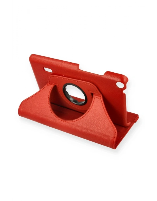 Newface Huawei MediaPad T3 7 Kılıf 360 Tablet Deri Kılıf - Kırmızı