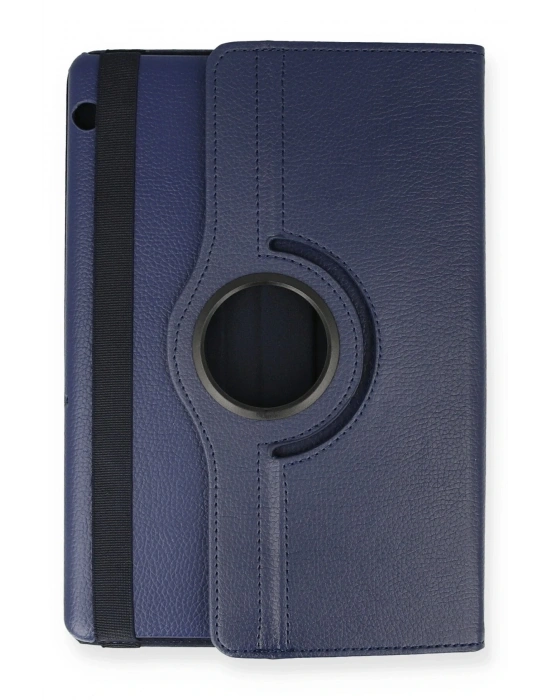 Newface Huawei MediaPad T5 10 Kılıf 360 Tablet Deri Kılıf - Lacivert