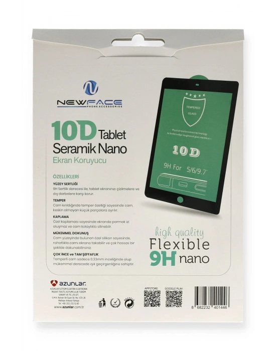 Newface Huawei MediaPad T5 10 Tablet 10D Seramik Nano
