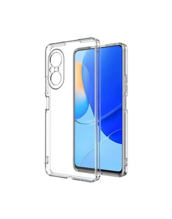 Newface Huawei Nova 9 SE Kılıf Lüx Şeffaf Silikon