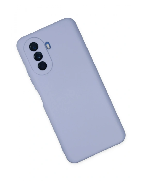 Newface Huawei Nova Y70 Kılıf Nano içi Kadife Silikon - Lila