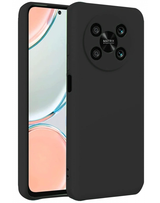 Newface Huawei Nova Y90 Kılıf First Silikon - Siyah