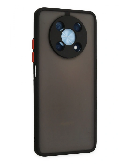 Newface Huawei Nova Y90 Kılıf Montreal Silikon Kapak - Siyah