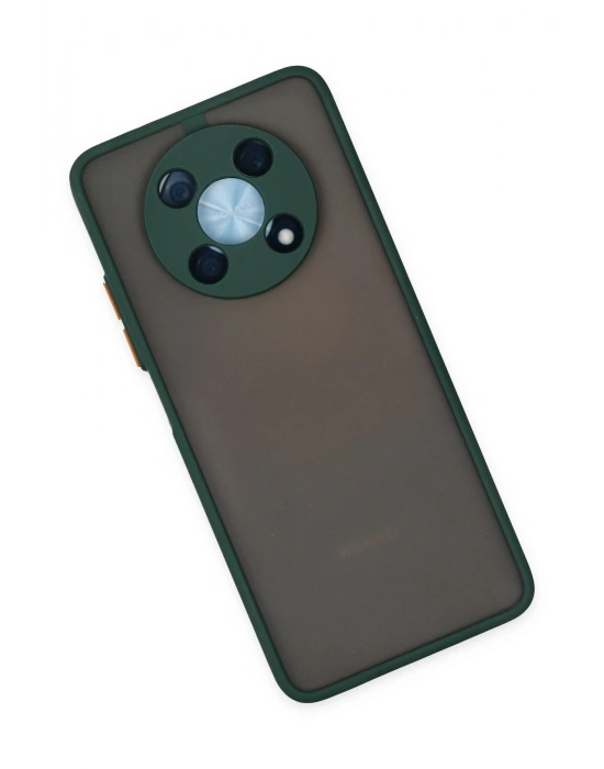 Newface Huawei Nova Y90 Kılıf Montreal Silikon Kapak - Yeşil