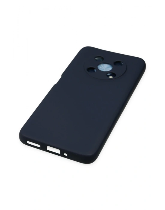 Newface Huawei Nova Y90 Kılıf Nano içi Kadife Silikon - Lacivert