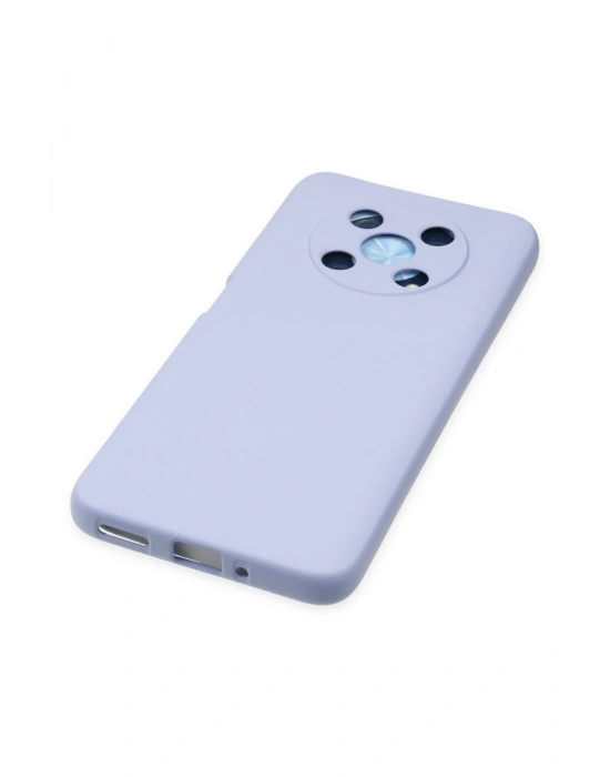 Newface Huawei Nova Y90 Kılıf Nano içi Kadife Silikon - Lila