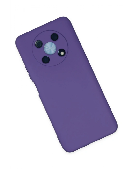 Newface Huawei Nova Y90 Kılıf Nano içi Kadife Silikon - Mor