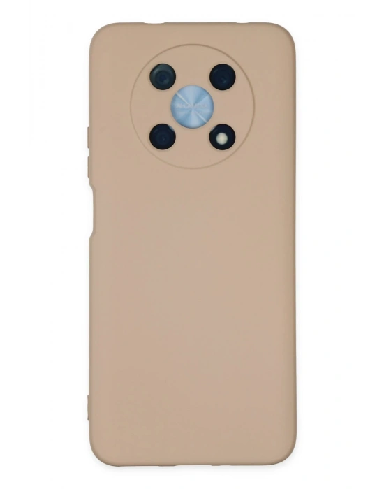 Newface Huawei Nova Y90 Kılıf Nano içi Kadife Silikon - Pudra