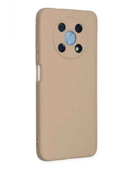 Newface Huawei Nova Y90 Kılıf Nano içi Kadife Silikon - Pudra
