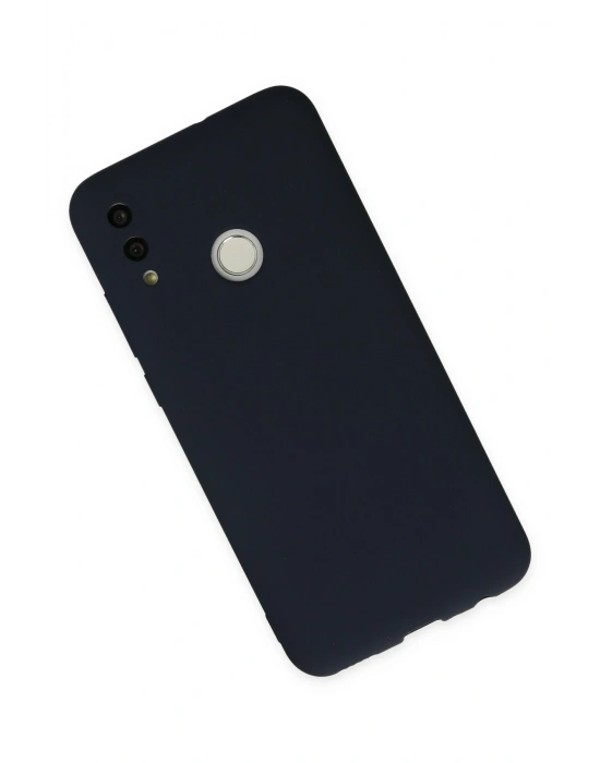 Newface Huawei P Smart 2019 Kılıf Nano içi Kadife Silikon - Lacivert