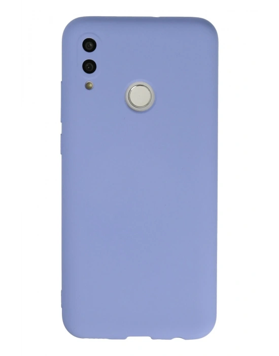 Newface Huawei P Smart 2019 Kılıf Nano içi Kadife Silikon - Lila