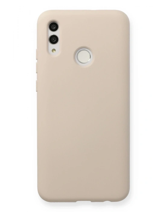Newface Huawei P Smart 2019 Kılıf Nano içi Kadife Silikon - Pudra