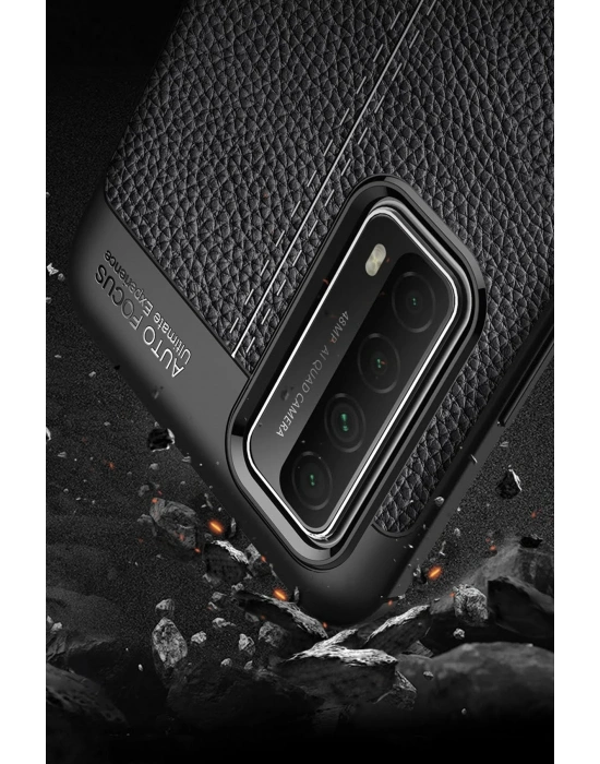 Newface Huawei P Smart 2021 Kılıf Auto Focus Kapak - Lacivert