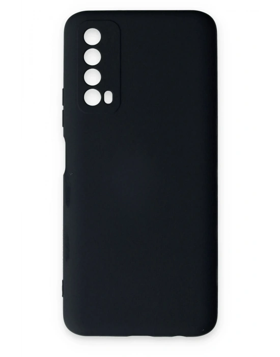 Newface Huawei P Smart 2021 Kılıf Nano içi Kadife Silikon - Lacivert