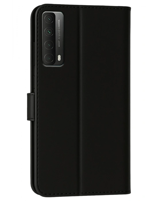 Newface Huawei P Smart 2021 Kılıf Trend S Plus Kapaklı Kılıf - Siyah