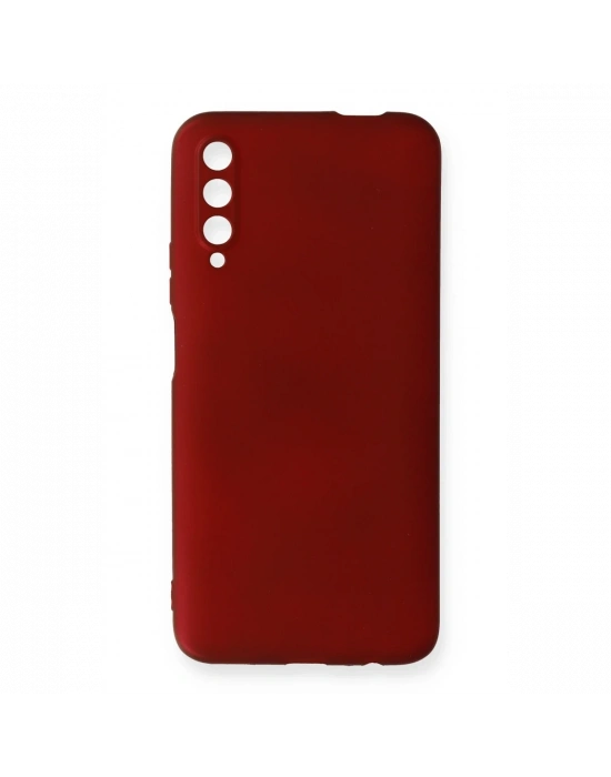 Newface Huawei P Smart Pro / Y9S Kılıf First Silikon - Bordo