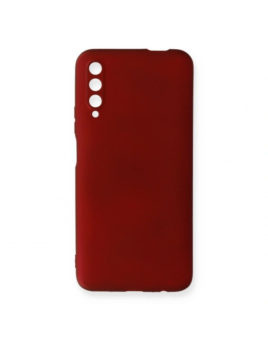 Newface Huawei P Smart Pro / Y9S Kılıf First Silikon - Bordo