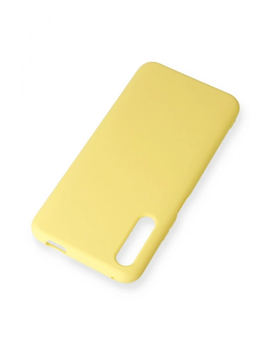 Newface Huawei P Smart Pro / Y9S Kılıf Nano içi Kadife Silikon - Sarı