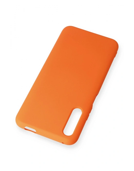 Newface Huawei P Smart Pro / Y9S Kılıf Nano içi Kadife Silikon - Turuncu