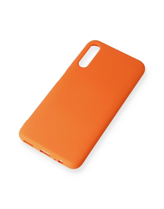 Newface Huawei P Smart Pro / Y9S Kılıf Nano içi Kadife Silikon - Turuncu
