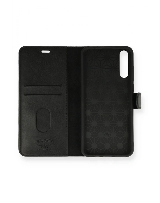 Newface Huawei P Smart S Kılıf Trend S Plus Kapaklı Kılıf - Siyah