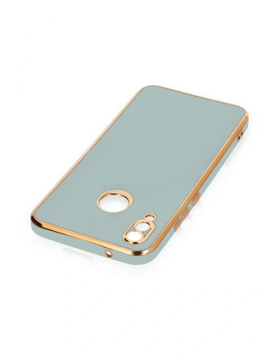 Newface Huawei P20 Lite Kılıf Volet Silikon - Açık Yeşil