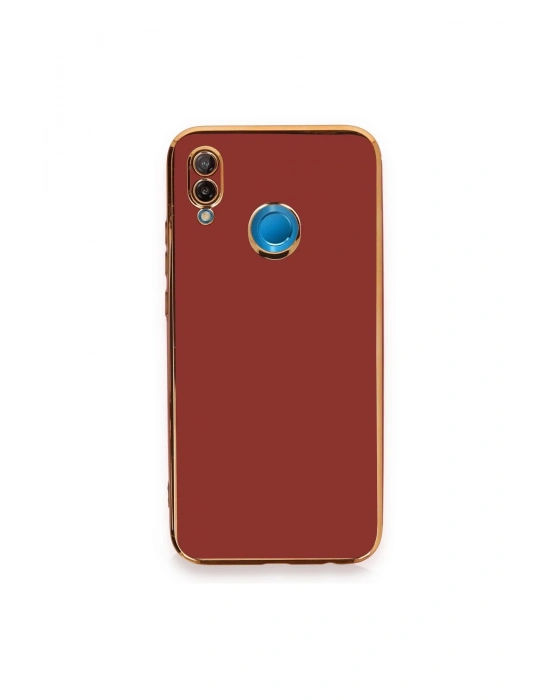 Newface Huawei P20 Lite Kılıf Volet Silikon - Kırmızı