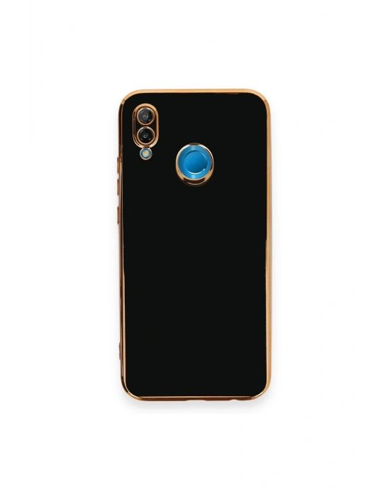 Newface Huawei P20 Lite Kılıf Volet Silikon - Siyah