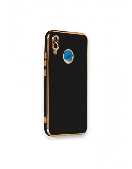 Newface Huawei P20 Lite Kılıf Volet Silikon - Siyah