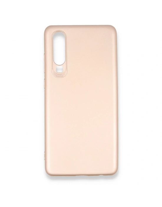 Newface Huawei P30 Kılıf First Silikon - Rose Gold