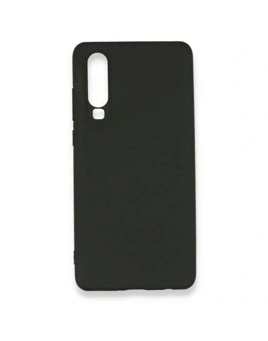 Newface Huawei P30 Kılıf First Silikon - Siyah