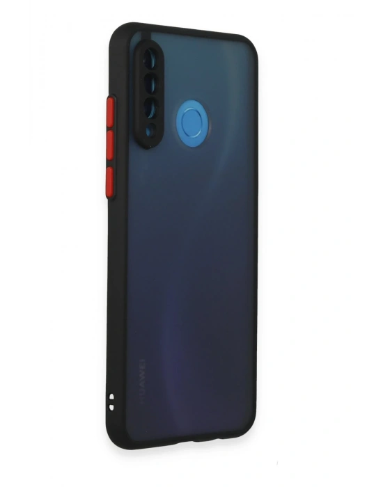 Newface Huawei P30 Lite Kılıf Montreal Silikon Kapak - Siyah