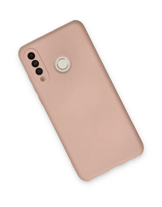 Newface Huawei P30 Lite Kılıf Nano içi Kadife Silikon - Pudra