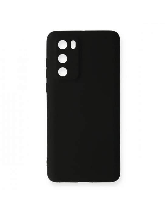 Newface Huawei P40 Kılıf First Silikon - Siyah