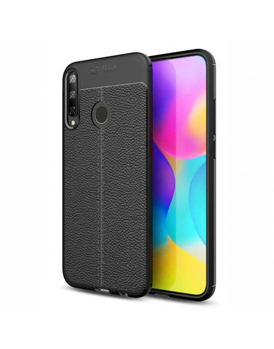 Newface Huawei P40 Lite E Kılıf Auto Focus Kapak - Siyah