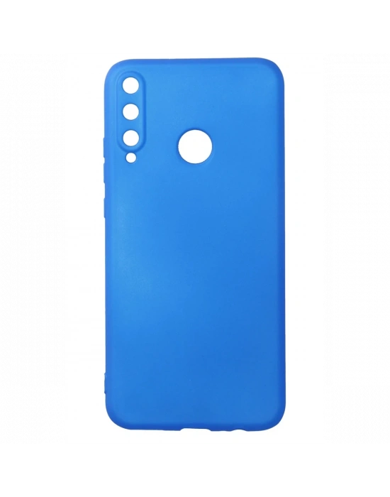 Newface Huawei P40 Lite E Kılıf First Silikon - Mavi