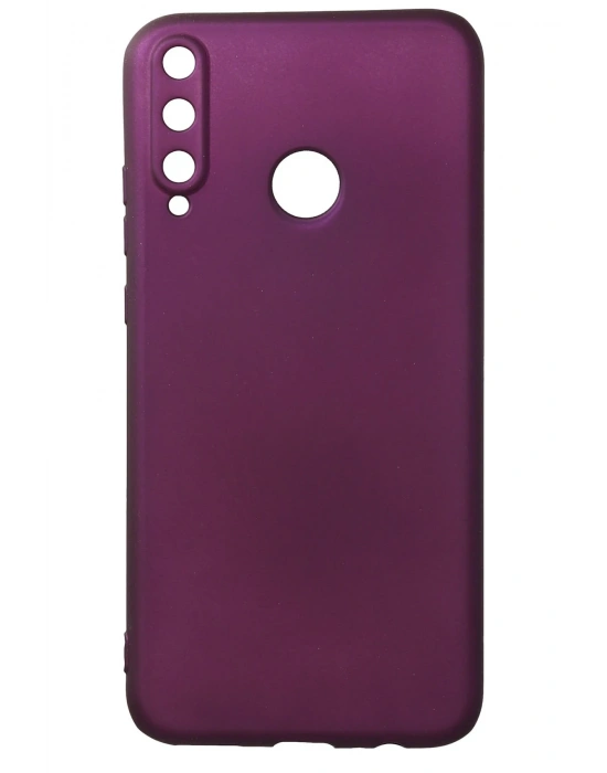 Newface Huawei P40 Lite E Kılıf First Silikon - Mürdüm