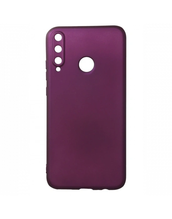 Newface Huawei P40 Lite E Kılıf First Silikon - Mürdüm