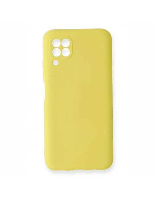 Newface Huawei P40 Lite Kılıf Nano içi Kadife Silikon - Sarı