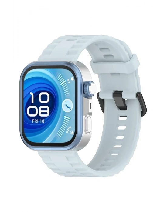 Newface Huawei Watch Fit 3 Klasik Kordon - Açık Mavi