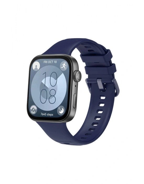 Newface Huawei Watch Fit 3 Klasik Kordon - Lacivert