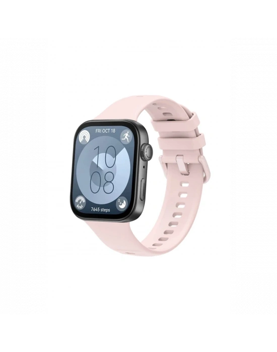 Newface Huawei Watch Fit 3 Klasik Kordon - Pudra