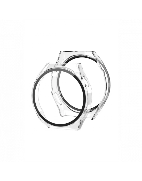 Newface Huawei Watch GT2 46mm Dota Camlı Kasa Ekran Koruyucu - Şeffaf