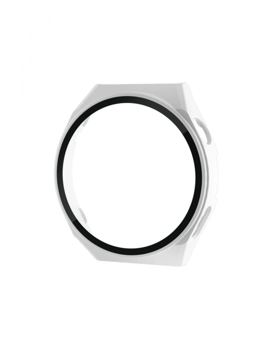 Newface Huawei Watch GT2 46mm Dota Camlı Kasa Ekran Koruyucu - Uzay Grisi