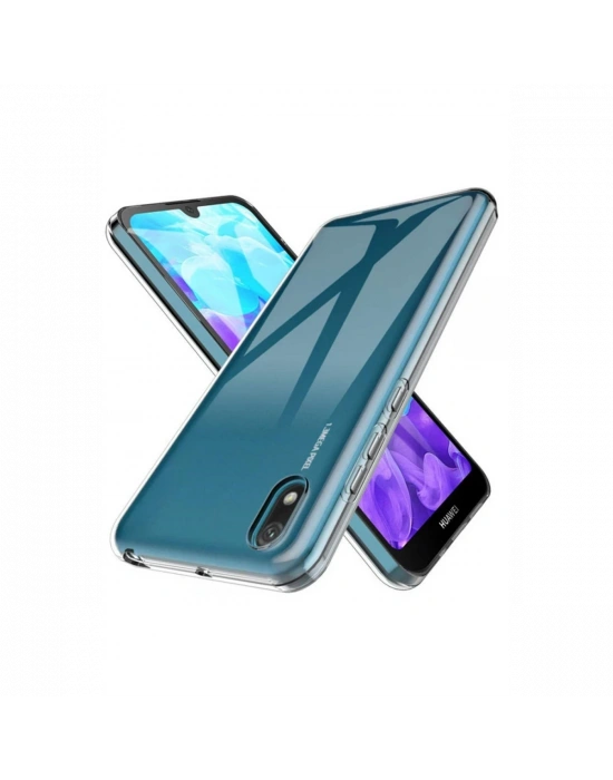 Newface Huawei Y5 2019 Kılıf Lüx Şeffaf Silikon