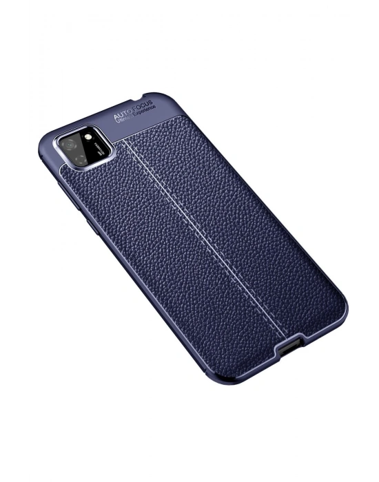 Newface Huawei Y5P Kılıf Auto Focus Kapak - Lacivert