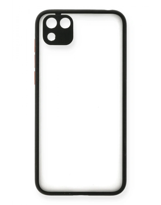 Newface Huawei Y5P Kılıf Montreal Silikon Kapak - Siyah