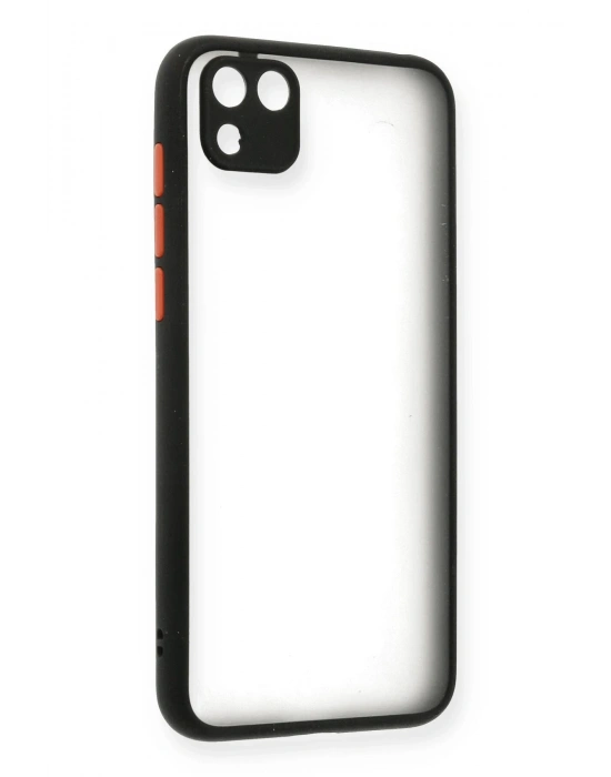 Newface Huawei Y5P Kılıf Montreal Silikon Kapak - Siyah