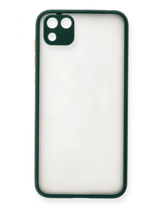 Newface Huawei Y5P Kılıf Montreal Silikon Kapak - Yeşil